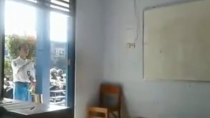 This teacher’s new, isn’t he?