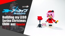 LEGO Blue Archive Serina Christmas Chibi MOC Tutorial | Somchai Ud