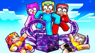 Minecraft But We're On ONE GLITCH BLOCK!