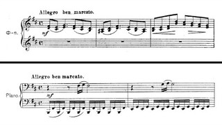 debussy's piano symphony but the score video might split your brain in half