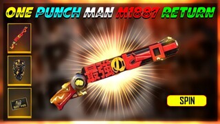 one punch man m1887 return | one punch man m1887 skin return | next m1887 skin in free fire