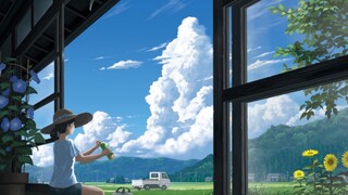 [Hàng xóm của tôi là Totoro] Mùa hè có lẽ là một giấc mơ của dưa hấu