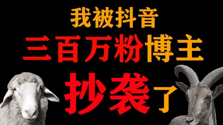 我被抖音300w粉的动画博主抄袭了，唉