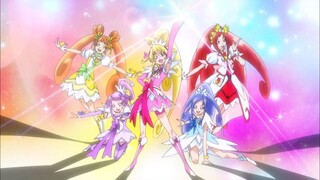 メガレンジャーvsドキドキプリキュアvsカーレンジャーvsスマイルプリキュア 変身シーン