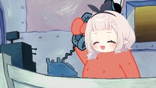 Loli Jepang menjawab telepon