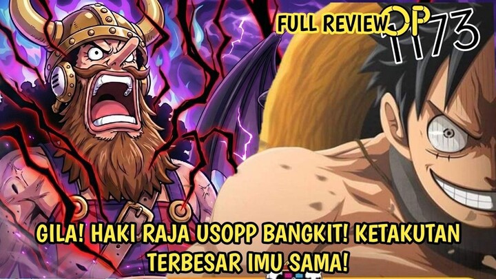 FULL REVIEW ONE PIECE 1173 - GILA! HAKI RAJA GOD USOPP BANGKIT! SATU KEBOHONGAN