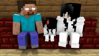 Monster School - Baby Dinosaur and Baby Sadako - Sad Story - Minecraft Animation