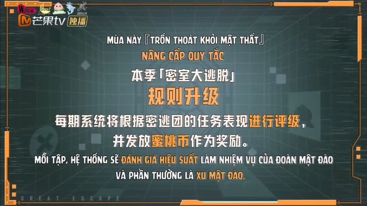 Vietsub “Trốn thoát khỏi mật thất S5” tập 5 ( Cre: VN Great espace )