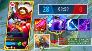ENEMY UNDERESTIMATE MY HYPER AKAI AND THIS WHAT HAPPENED!😱 | MLBB