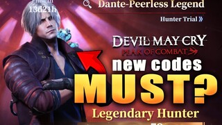 *NEW CODES* IS NEW SSS DANTE WORTH IT?! COMMUNITY REACTION & TRIGGER GAME! (DMC: Peak of Combat)