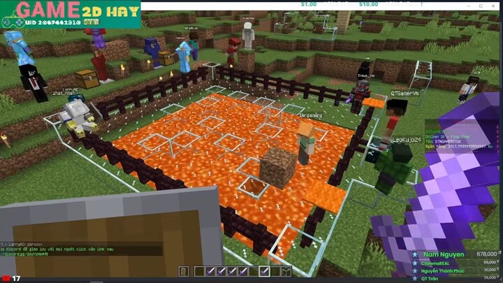 EVENT MINECRAFT SEVER !! Giải PVP Cây Nhà Lá Vườn 13