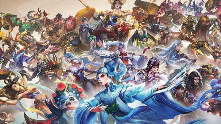 [Glory of Kings All Heroes Appearance History] Do you still remember the day you entered the trap?
