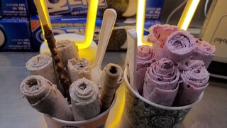 Ice cream rolls