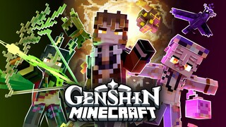 ULTIMATE Gensin Impact Minecraft Animation