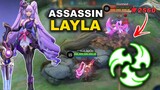 Layla Is The New Assassin | Layla Like A Meta | Mobile Legends