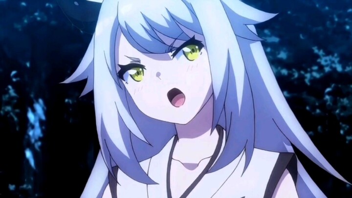 Cô gái mèo dễ thương trong anime