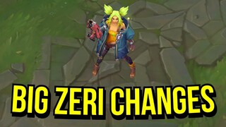 New BIG Zeri Changes on PBE | League of Legends