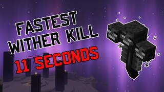 Minecraft: Fastest Wither Fight Ever