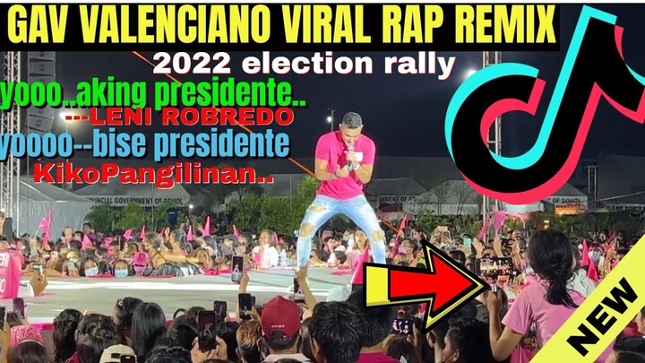 GAB VALENCIANO's CONTROVERSIAL STAGE RAP PERFORMACE FOR LENI & KIKO RALLY