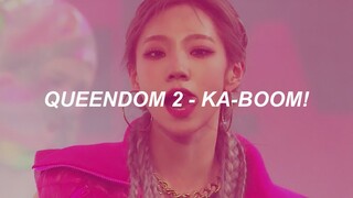QUEENDOM 2 (HYOLYN X WJSN) - 'KA-BOOM!' Easy Lyrics