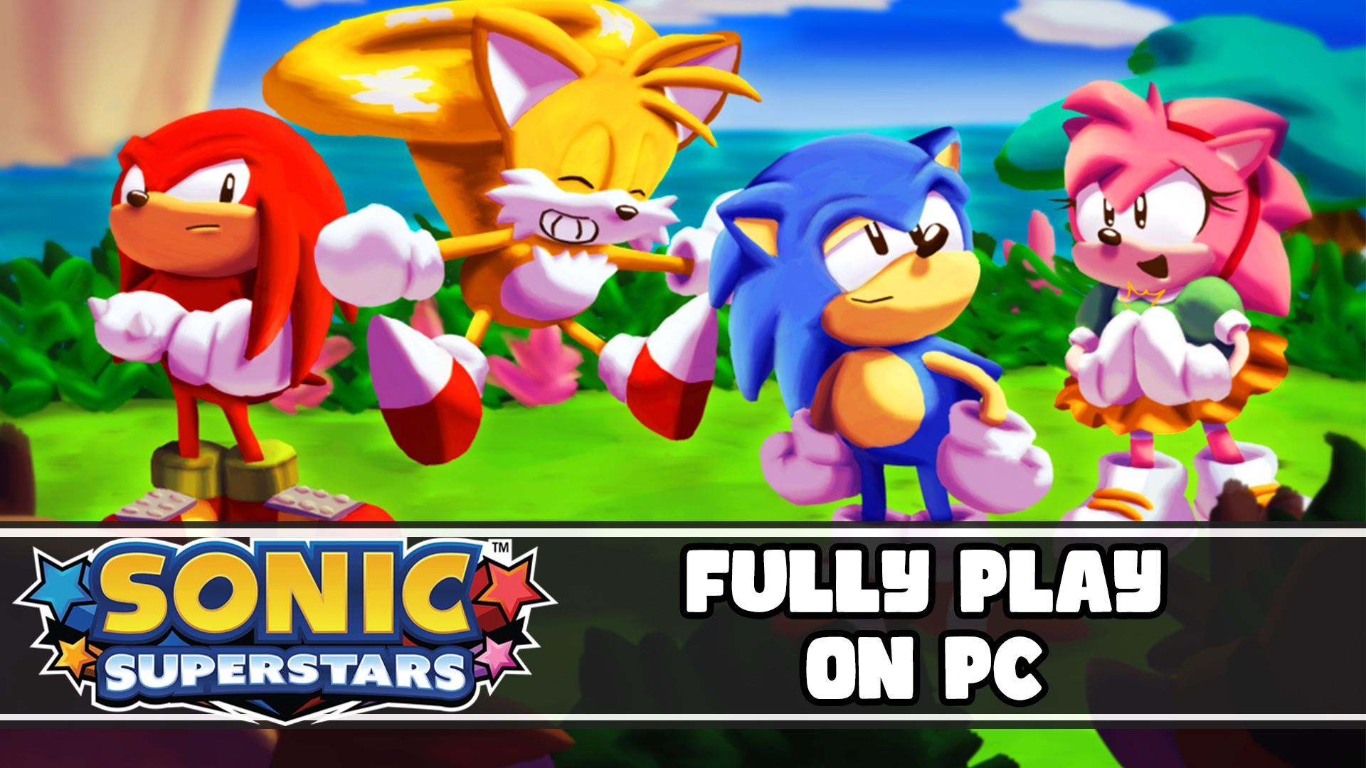 YUZU ANDROID - SONIC SUPERSTARS TESTANDO O GAME 