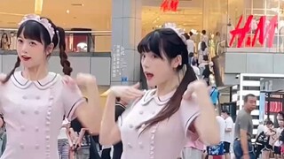 Tantangan Kematian Sosial｜Pergi ke Beicheng Tianjie bersama saudara perempuanku untuk menari TT