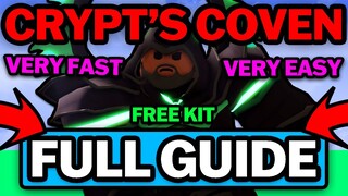 EASIEST WAY TO BEAT CRYPT'S COVEN & GET FREE ELDRIC KIT... (Roblox Bedwars)