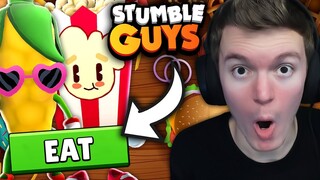 BUYING ALL NEW *FOOD* SKINS IN STUMBLE GUYS!