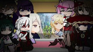 Genshin impact reacts to lumine||Slight angst|| no ships|| female mc|| Read dec❤️