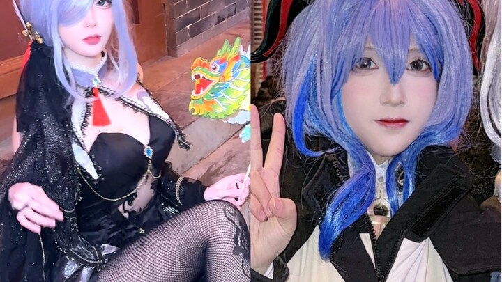 That auntie who loves cosplay has returned to the village.