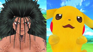 When you get caught in the crossfire #pikachu #yuyuhakusho #anime