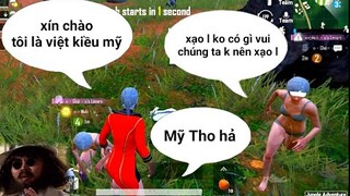 PUBG Mobile - Giả Dạng Việt Kiều Mỹ Gặp 2 Bạn Nữ Vừa Bựa Vừa Dâm | Cuối Game Công Khai Là Youtuber