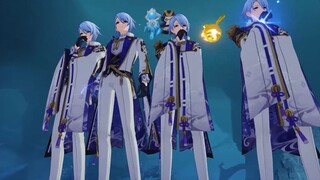 [Genshin Impact] Làm thế nào tuyệt vời làm thế nào 4 người Aya đầy đủ cuộc sống hợp tác với nhau? !