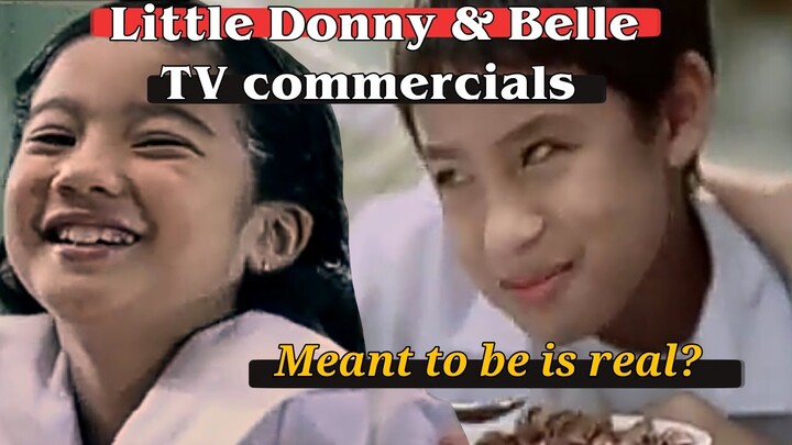 Cute Little DonBelle Commercials vs. Now (meant to be paired?)