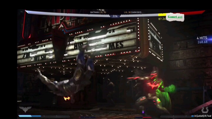 Injustice 2 - Batman đấm Darkseid không trượt phát nào - GameLazi