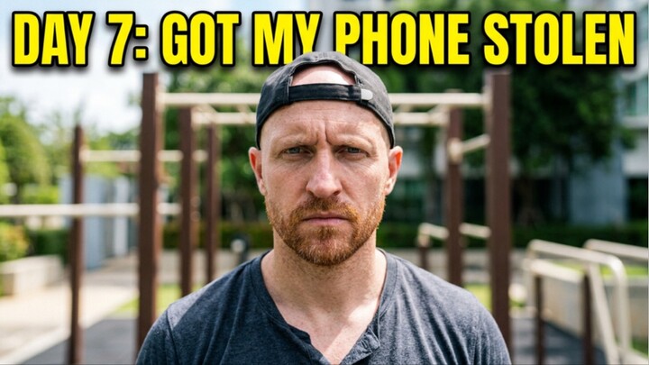 Got my phone stolen on training day 7