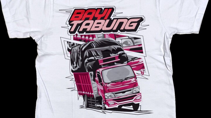 Kaos Anak Truk Bayi Tabung Sahabat Great Yellow