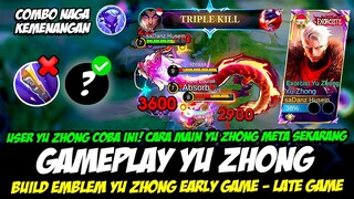 CARA MAIN YU ZHONG META SEKARANG + COMBO YU ZHONG EXP❗BUILD YU ZHONG TERSAKIT 2024❗GAMEPLAY YU ZHONG