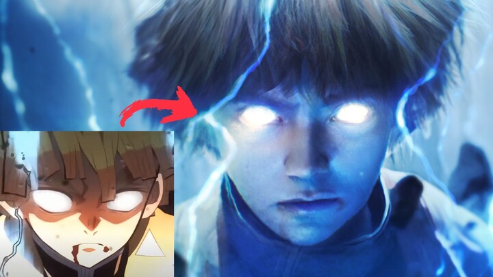 【JalexRosa】 ผมใช้เอฟเฟ็กต์ภาพ VFX เพื่อแปลงร่างเป็น Zenitsu ภรรยาของผมได้อย่างไร