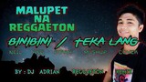 Binibini | Teka Lang Mush up Cover | By: Pipah and Niel | Feat. Dj Adrian | Reggaeton Remix