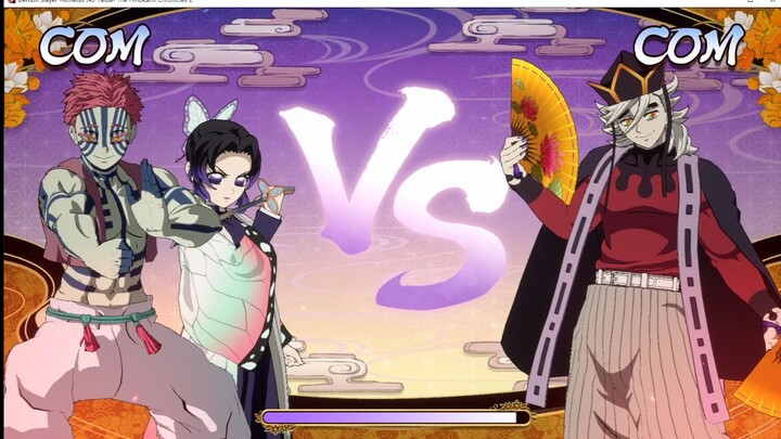 Inosuke Hashibira and Akaza vs. Douma