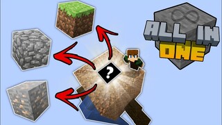 TUDO DE UM ÚNICO BLOCO NESSE SKYBLOCK [All in One] - NFX Apresenta