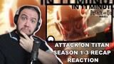 Attack on Titan Season 1-3 RECAP