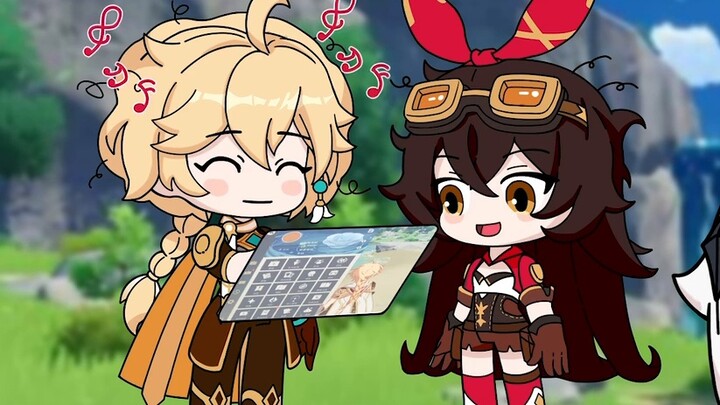 Who is the good person playing Genshin Impact like this? Let me take another look~