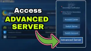 HOW TO ACCESS ADVANCED SERVER IN MOBILE LEGENDS