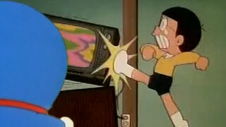 Doraemon: Nobita... That's not how you repair a TV