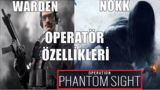 YENİ OPERATÖRLER NOKK VE WARDEN - Rainbow Six Siege Türkçe