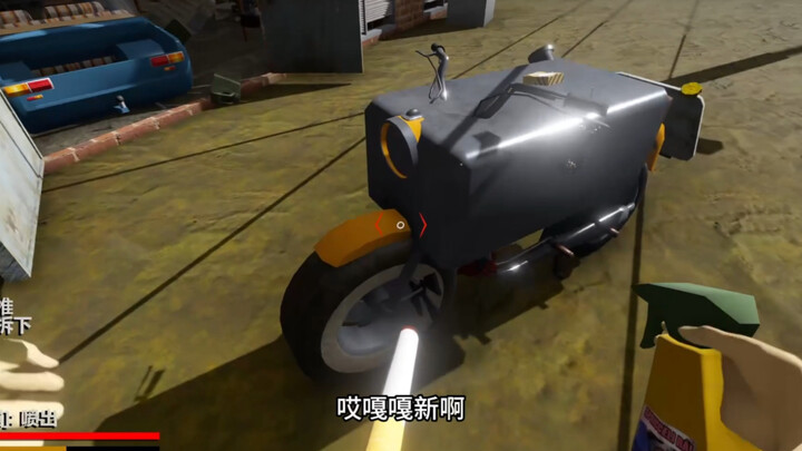 大油箱小摩托。一箱油去西藏！