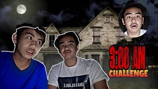 3:00 AM CHALLENGE!!! (TUMUNOG YUNG KATRE)