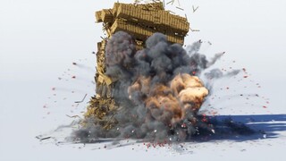[Minecraft] Ledakan TNT yang Terlalu Realistis